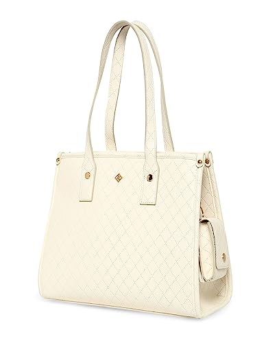 Call It Spring Beach Gyal Women's White Tote