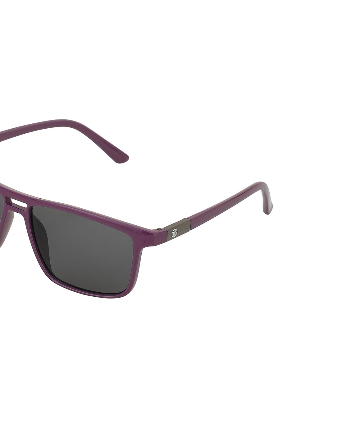 Carlton London Purple toned with UV Protected Rectangle Sunglass for Unisex