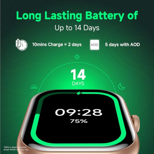REDMI Watch Move 1.85 Premium AmoLED,14 Day Battery,Best Accuracy,Dual Core Processor Smartwatch (Black Drift Strap, Free Size)