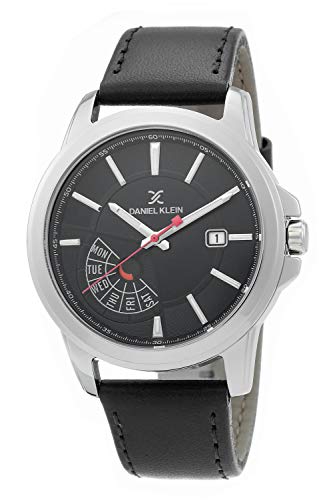 Daniel Klein Analog Gunmetal Dial Men's Watch-DK.1.12359-1