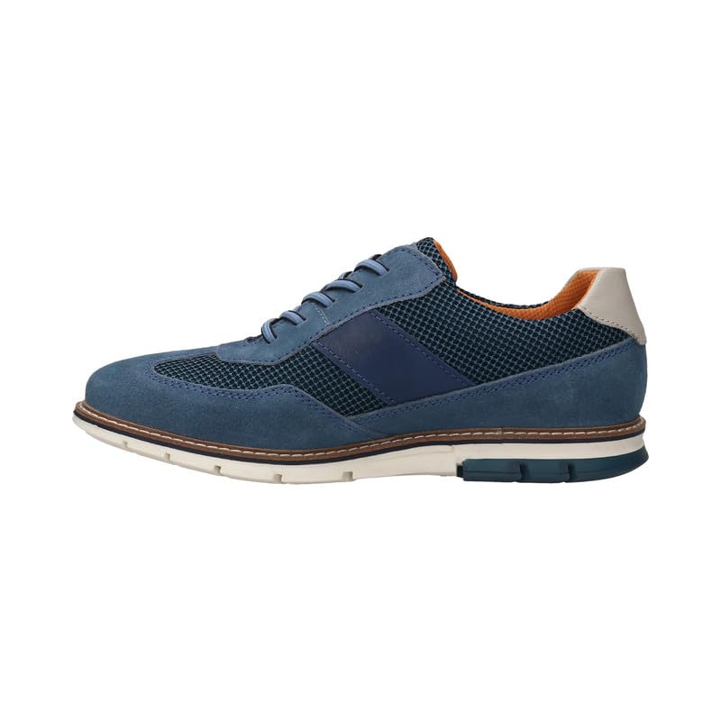 Bugatti Simone Comfort Blue Men's Wide Sneakers - UK 8