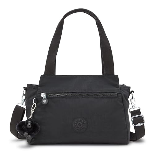 Kipling Womens Elysia Crossbody Bag, Black Noir
