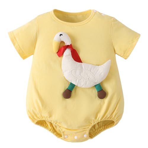Hopscotch 3D Duck Applique Onesie (9-12 Months)