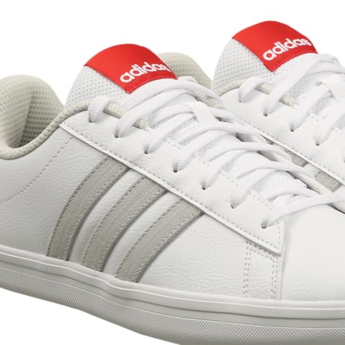 adidas Men Sylviaa Sneaker Sneaker Casual Shoe, White, 11