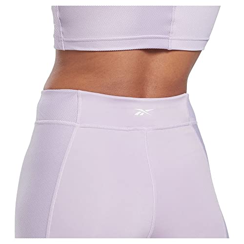 Reebok Womens Yoga Hr Rib Short Purple