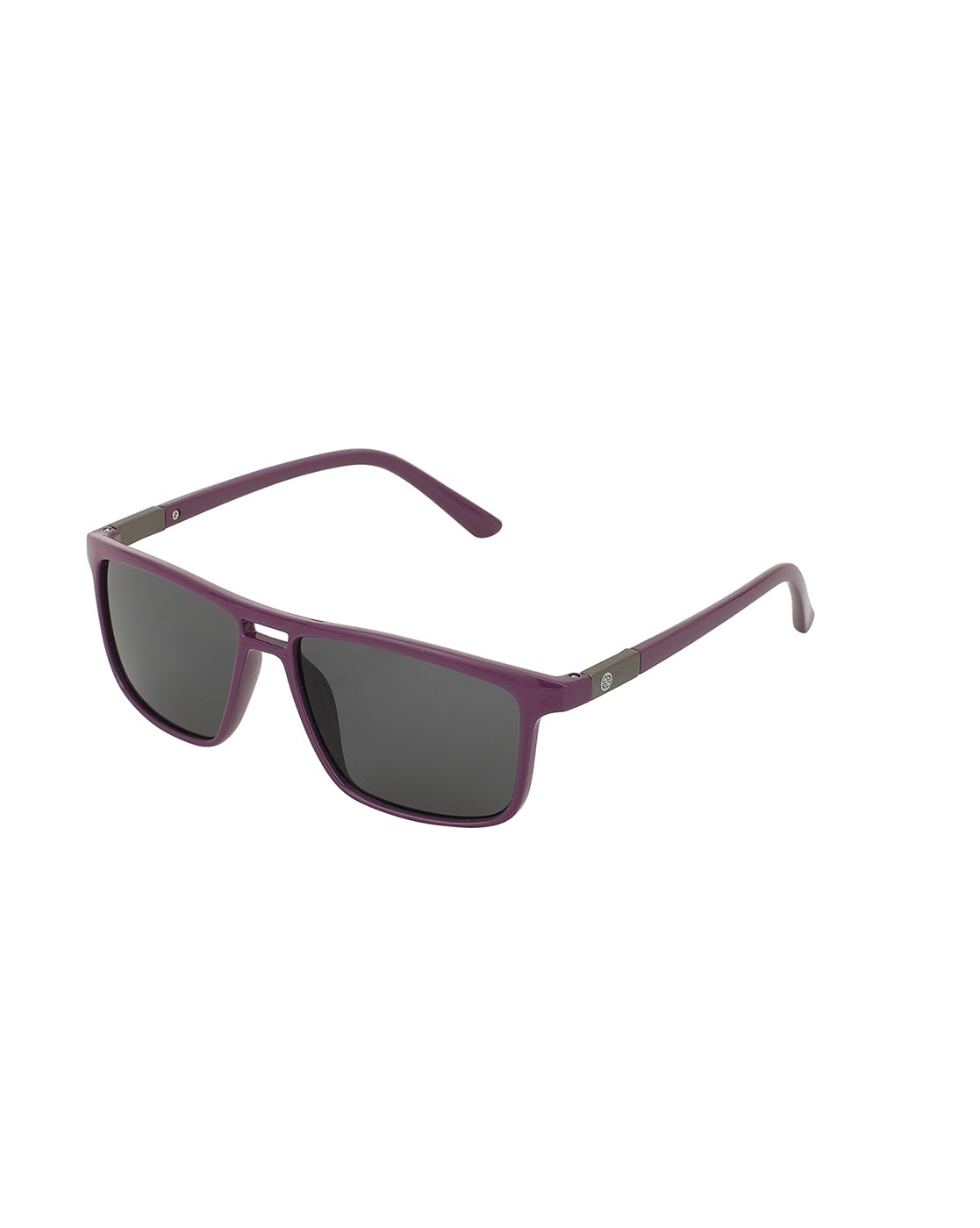 Carlton London Purple toned with UV Protected Rectangle Sunglass for Unisex