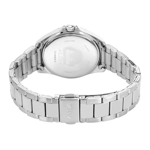 ALBA Pastle Pink Mother of Pearl Patterned Dial Watch AH7DV7X1, Elegant Women’s Timepiece