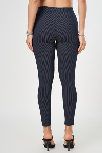 Annabelle by Pantaloons Women's Skinny Casual Pants (110155199019_Baritone Blue