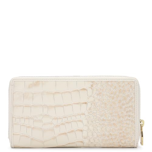 Da Milano Premium Leather Wallet for Women | Multi Compartment Travel Wallet - Marshmallow White