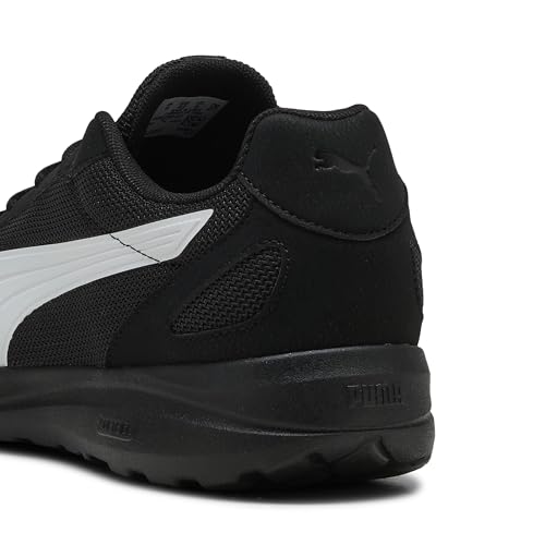 Puma, Unisex-Adult, SOFTRIDE Cosmic LT, Black-White, Sneaker, 5UK, (40023501)