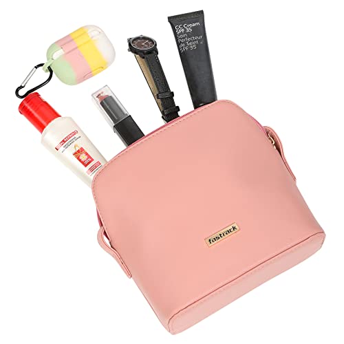 Fastrack Women Sling Bag Pink