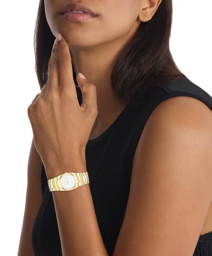 Calvin Klein Ck Unite Qtz Basic Slim White Tonneau Dial Women's Watch- 25100122