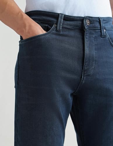 Arrow Newyork Men's Soho Slim Tapered Fit Stone Washed Jeans