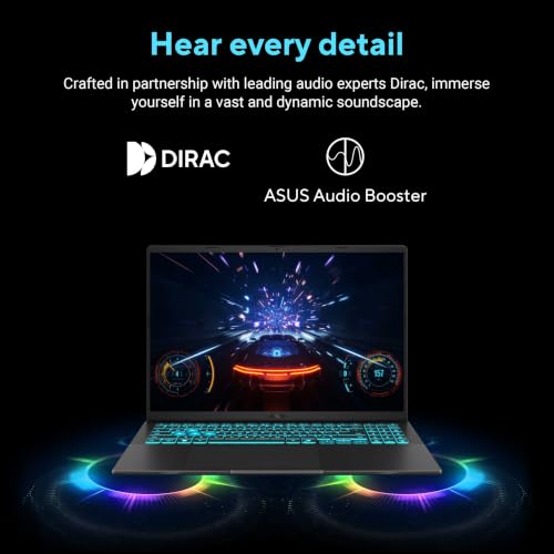 ASUS Gaming V16 (2026),Intel Core 5 210H (i5-14th Gen),RTX 3050-6GB,8GB RAM (Upgradeable),512GB SSD,FHD+,16"(40 cm),144Hz,Windows 11,Matte Black,1.95 Kg,V3607VJ-TK288W,Gaming Laptop