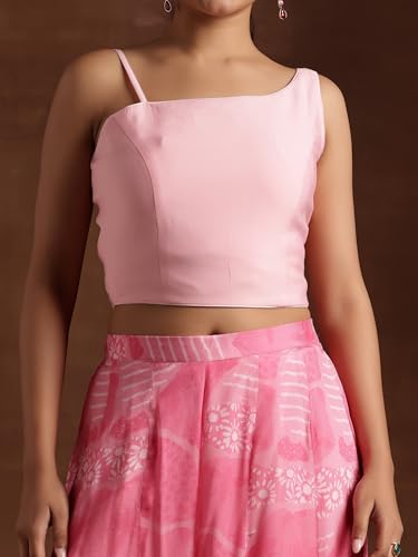 Libas Womens Printed Silk Blend Co-ord Set for Women