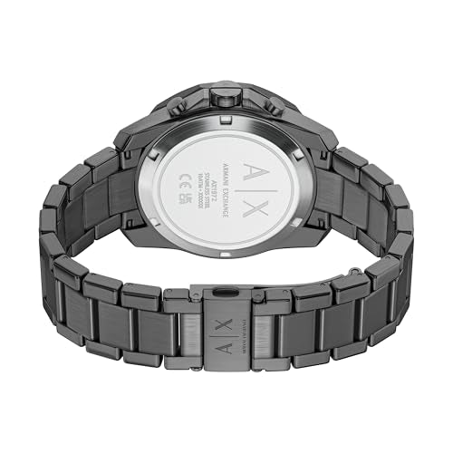 Armani Exchange Metallic Quartz Stainless Steel Watch AX1972