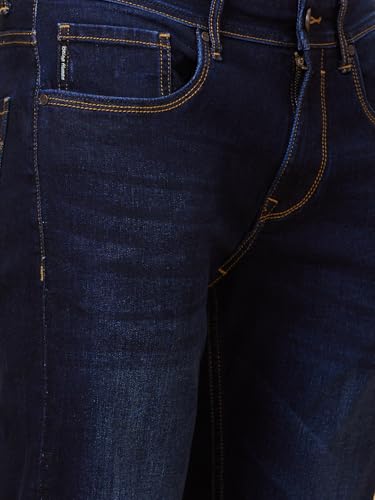 Being Human Dark Tone Men Jeans (Size: 38)-BHDI24050-DARK Tone