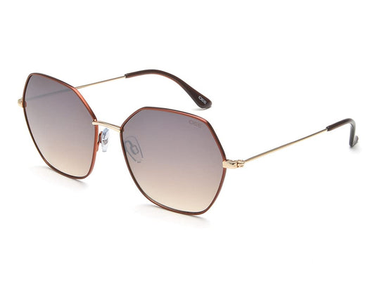 IDEE_Hexagon_Metal_Women_UV Protected_Full Rim_SUNGLASS