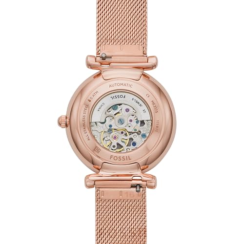 Fossil Analog Gold Dial Women's Watch - ME3175