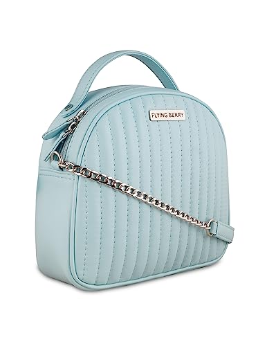FLYING BERRY Women's Cross-body Sling Bag (Aqua)
