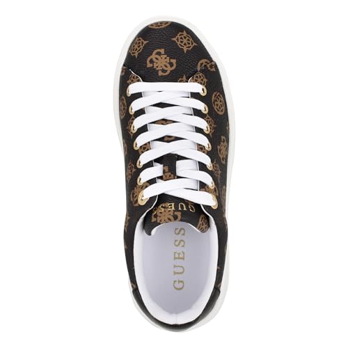 Guess Denesa Women's Sneaker, mid-brown, 8 UK