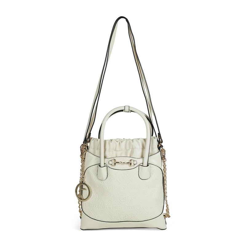 tresmode TALLIN Women's White Vegan Leather Handbag