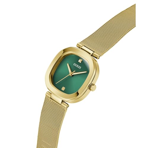 GUESS Analog Green Dial Women's Watch-GW0768L2