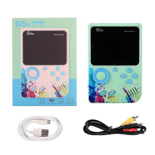 New World G5 Video Game for Kids, Handheld Games for Kids, Handheld Video game Game Box with TV Output Gaming Console, Rechargeable Video Game for Kids