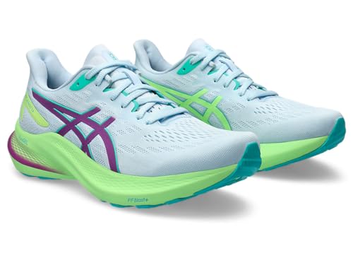 ASICS Womens GT-2000 12 LITE-Show Lite-Show/Illuminate Green Running Shoe - 7 UK (1012B646.300)