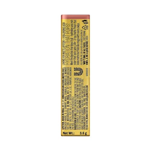 Lakme 9to5 Hya Matte Lipstick Coffee Break 3.6gm (Pack of 2)
