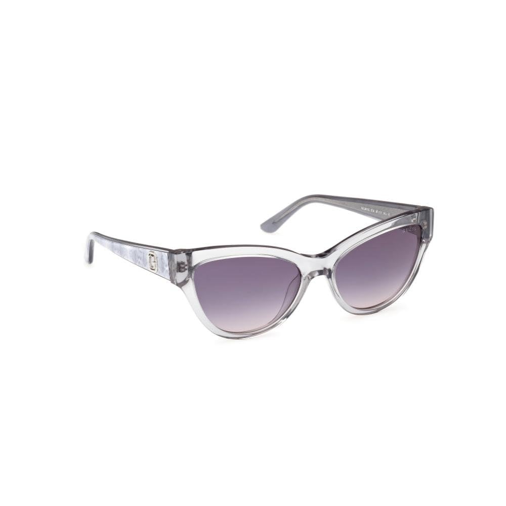 GUESS 100% UV protecetd | Gradient | Large | Full Rim | Cat Eye | Frame: Grey | Lens: Grey