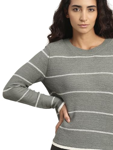 VERO MODA Women's Acrylic Round Neck Sweater