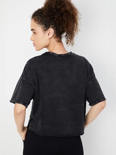Max Women's Regular Fit T-Shirt (SP25CT01_Charcoal