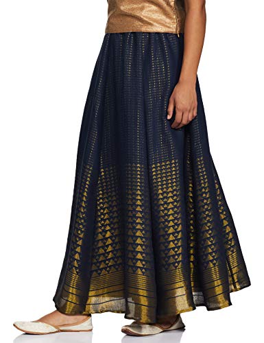 Aurelia Printed Strechable Skirt For Women | Ankle Length Skirt For Women