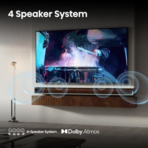Hisense 126 cm (50 Inches) 4K Ultra HD Smart QLED TV | 48W Powerful Speakers | Dolby Atmos & HDR10+ | ALLM, VRR & Game Mode and Cricket | AI 4K Upscaler | VIDAA OS | 50E75Q (Black)