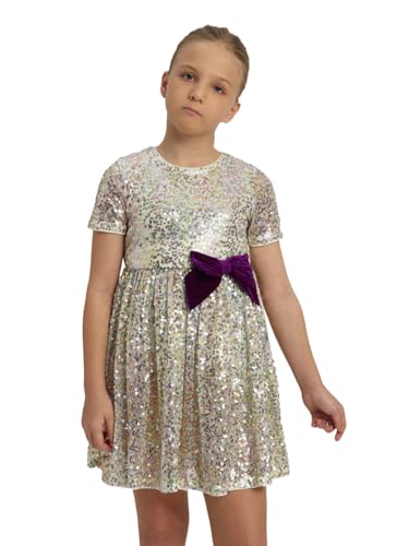 VERO MODA Girl Beige Fit & Flare Dress