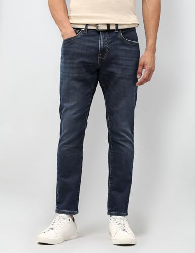 U.S. Polo Assn. Denim Co. Men's Henry Tapered Fit Blue Jeans (UDJEN1939_Blue_38)