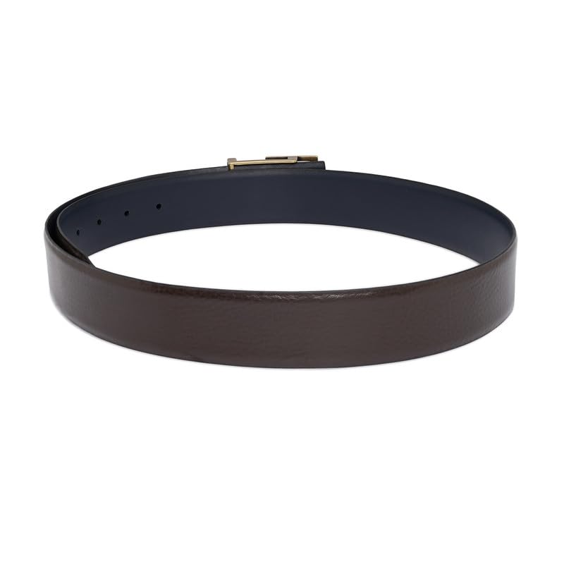 TOMMY HILFIGER Belt of Men, Solito, Brown+Navy