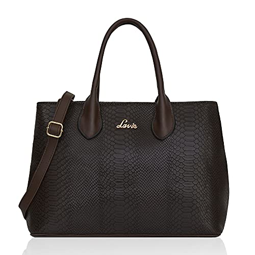 Lavie Women's Ficus Large Satchel Handbag for Women | Satchel Bag for Work | Ladies purse | Stylish Shoulder Bag | Gift For Women