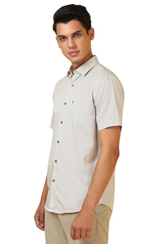 Allen Solly Men Multicolor Print Half Sleeves Casual Shirt Multicolour