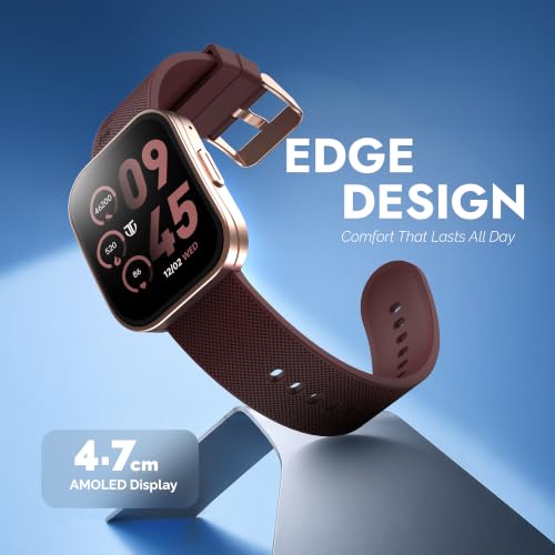 Titan ZEAL 2.0 Smartwatch with 1.85” AMOLED Display,60Hz Refresh Rate,Infinite AI Watch Faces,AI Chat,AI Voice assistant,Smart Hydration,Multiple Menu Styles,QR Hub,100+ Multisports,BT Calling- Green