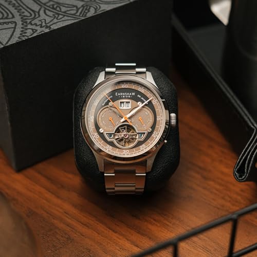 Thomas Earnshaw Analog Black Dial Men's Watch-ES-8187-55