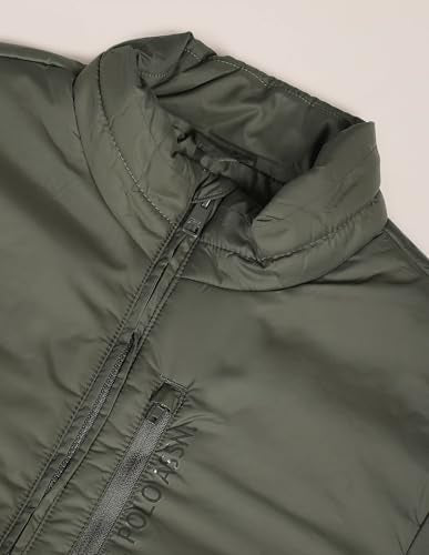 U.S. Polo Assn. Solid Zip Up Quilted Jacket
