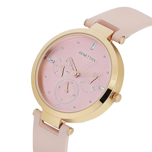 United Colors of Benetton Women Pink Round Dial Analog Watch - UWUCL1005