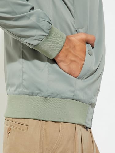 URB_N Men Solid Jacket