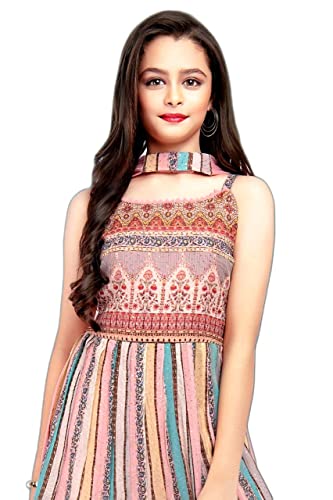 White Button New latest kids sharara suit for girls dress (13-14 Years)