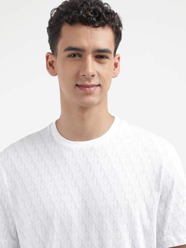 Calvin Klein Jeans Department2213 Regular Fit T Shirt (40BC240110_Brilliant White 2XL)