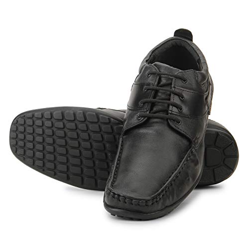 Red Chief Formal Derby Shoes for Men Black