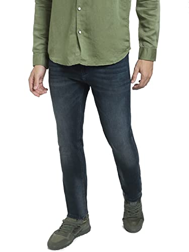 Jack & Jones Men's Cotton Blend Skinny Fit Blue Jeans_28