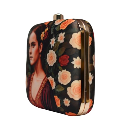 Artklim Emma Watson Printed Clutch